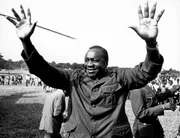 Als Diktator ging Idi Amin mit martialischen Methoden gegen politische Gegner in seinem eigenen Volk vor.