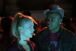 L-R: Sara (Izabella Miko) and Miles (Columbus Short)