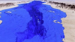 Der zentrale Graben des Roten Meeres ist zwischen 1000 und 2900 Meter tief.