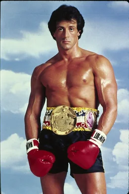 Boxweltmeister Rocky Balboa (Sylvester Stallone) genie&szlig;t das ruhmreiche Leben eines Champions ...