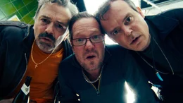 (v.l.n.r.) Guido (Alexander Wipprecht), Hajo (Aurel Manthei) und Thorsten (Johannes Allmayer).