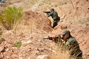 Nogales, Arizona: Customs and Border Protection (CBP) teams fight to stop drug smugglers, human traffickers, and desperate migrants from entering the United States. officers. Here they are in a training scenario.