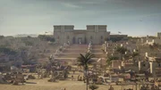 Nachdem die Ägypter aus ihrer Hauptstadt Memphis verdrängt werden, regieren die Könige das Reich von Theben aus. Nachdem die Ägypter aus ihrer Hauptstadt Memphis verdrängt werden, regieren die Könige das Reich von Theben aus.