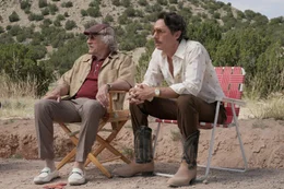 l-r: Max Barber (Robert De Niro), Walter Creason (Zach Braff)
