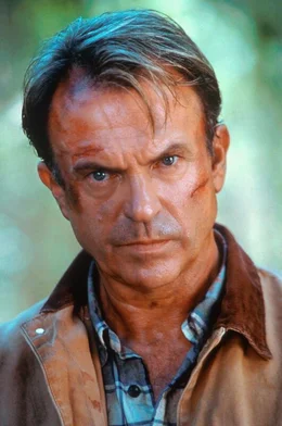 Dr. Alan Grant (Sam Neill) ist zur&uuml;ck auf der Insel der Dinosaurier.