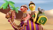 Ernie und Bert auf Schatzsuche. Ernie und Bert auf Schatzsuche.