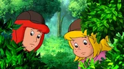 Als Abschiedsfest für die Ferienkinder planen Bibi und Tina eine große Gruselshow. Nach dem ersten Schreck beschließen Bibi und Tina, es den beiden Gaunern Rudi und Fred heimzuzahlen. Als Abschiedsfest für die Ferienkinder planen Bibi und Tina eine große Gruselshow. Nach dem ersten Schreck beschließen Bibi und Tina, es den beiden Gaunern Rudi und Fred heimzuzahlen.