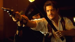 v.li.: Ardeth Bay (Oded Fehr), Richard 'Rick' O'Connell (Brendan Fraser)