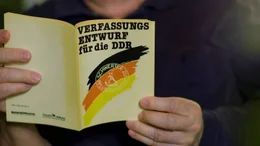 Verfassungsentwurf f&uuml;r die DDR.