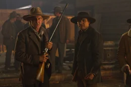 Harrison Ford (Col. Woodrow Dolarhyde), Adam Beach (Nat Colorado).