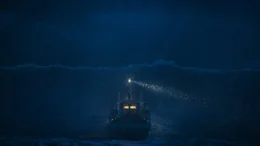 Das Expeditions-Kreuzfahrtschiff Caledonian Star traf am 2. M&auml;rz 2001 auf eine Riesenwelle von &uuml;ber 30 Meter H&ouml;he.