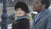 Marissa Morgan (Geneva Carr, l.); William Flanigan (Erik LaRay Harvey, r.)