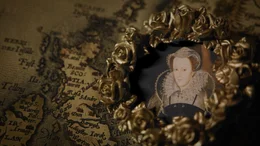 Maria Stuart wird von Queen Elisabeth I. wegen Hochverrats in der Gro&szlig;en Halle von Schloss Fotheringhay hingerichtet.