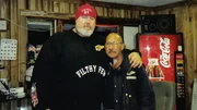 L - R: Charles 'Peewee' Goldsmith, Sonny Barger