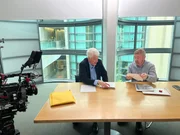 Jacques Vall&eacute;e und Garry Nolan diskutieren in Stanford &uuml;ber Materialien, die in der N&auml;he von UFO-Absturzstellen entdeckt wurden.