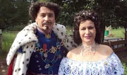 Harald (51) und seine Frau Verena als König Ludwig und Kaiserin Sisi