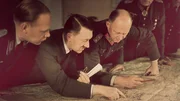 Hitler mit Alfred Jodl, Chef des Oberkommandos der Wehrmacht, bei einer Lagebesprechung in der "Wolfsschanze" 1941.
