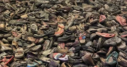 Aus einem Gedicht von Moses Schulstein: "Wir sind die Schuhe, wir sind die letzten Zeugen. Wir sind Schuhe von Enkeln und Gro&szlig;v&auml;tern. Aus Prag, Paris und Amsterdam. Und weil wir nur aus Leder und Stoff gemacht sind, und nicht aus Fleisch und Blut, blieb uns das H&ouml;llenfeuer erspart."