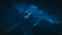 Das Expeditions-Kreuzfahrtschiff Caledonian Star traf am 2. M&auml;rz 2001 auf eine Riesenwelle von &uuml;ber 30 Meter H&ouml;he.