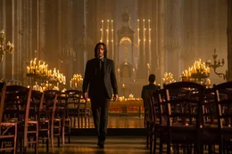 L-R: Keanu Reeves als John Wick und Donnie Yen als Caine