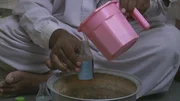 RAWALPINDI, PAKISTAN - Making fake cough mixture on site. These bottles of cough mixture are not totally fake. Ilyas (Producer) claims if it doesnt work 100% of the time it must work for 50%. Like Shehzad, this team do not know where their products are being distributed. RAWALPINDI, PAKISTAN - Making fake cough mixture on site. These bottles of cough mixture are not totally fake. Ilyas (Producer) claims if it doesnt work 100% of the time it must work for 50%. Like Shehzad, this team do not know where their products are being distributed.