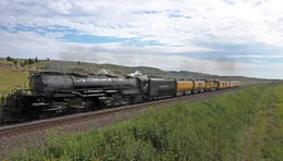 Big Boy 2019 f&auml;hrt auf der Strecke der Transkontinental Railway