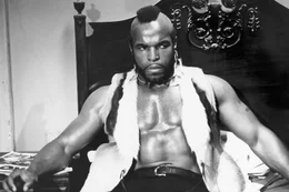 Fordert Rocky zu einem Kampf heraus: Clubber Lang (Mr. T) ...