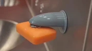 Pfiffiges Ding, der Magnetseifenhalter.