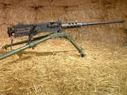 One of the first .50 caliber machine guns, the M2 was used from the 1920s to the present. One of the first .50 caliber machine guns, the M2 was used from the 1920s to the present.