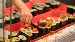 Sushi Maki-Rollen als Snack zwischendurch.