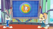v.li: Bugs Bunny, Lola Bunny