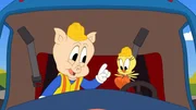 v.li.: Porky Pig, Tweety