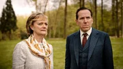 l-r: Ingrid Snares (Sarah Woodward), Jasper Tempest (Ben Miller) l-r: Ingrid Snares (Sarah Woodward), Jasper Tempest (Ben Miller)
