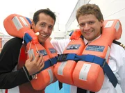 Willi und J&ouml;rg mit Rettungsweste.