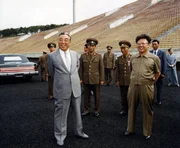 Kim Il-Sung &ndash; der Begr&uuml;nder der Herrscher-Dynastie Nordkoreas und Gro&szlig;vater des heutigen Staatsoberhauptes Kim Jong-Un.