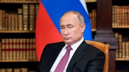 Wladimir Putin beim amerikanisch-russischen Gipfel in der Villa La Grange in Genf im Juni 2021.