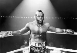 Ein z&auml;her Gegner: Clubber Lang (Mr. T) ...