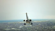 CGI: Das Radarbild zeigt, dass die Pacific Southwest Airline flight 182 die Cessna von hinten anfliegt.