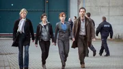 Mordkommission in der JVA: Die Ermittlungen von Martina Bönisch (Anna Schudt), Nora Dalay (Aylin Tezel) und Peter Faber (Jörg Hartmann) sollen möglichst keine unnötige Unruhe bringen – wünscht sich Gefängnisdirektorin Angelika Zerrer (Ulrike Krumbiegel). Mordkommission in der JVA: Die Ermittlungen von Martina Bönisch (Anna Schudt), Nora Dalay (Aylin Tezel) und Peter Faber (Jörg Hartmann) sollen möglichst keine unnötige Unruhe bringen – wünscht sich Gefängnisdirektorin Angelika Zerrer (Ulrike Krumbiegel).