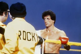 Rechts: Rocky (Sylvester Stallone)
