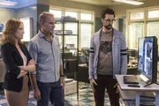 Als ein australischer Royal Navy Lieutenant in New Orleans ermordet wird, bekommt das Team um Pride (Scott Bakula, M.) und Sebastian (Rob Kerkovich, r.) Unterstützung aus Australien: Naomi Parsons (Kate Beahan, l.) ...