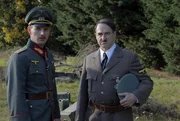 RE-CREATION - General Heinz Guderian and Adolf Hitler. RE-CREATION - General Heinz Guderian and Adolf Hitler.
