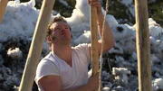 Gabe Brown building teepees Gabe Brown building teepees