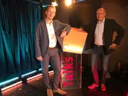 Diesmal zu Gast bei Campus Talks, von links: Prof. Dr. David Stadelmann und Prof. Dr. Alexander Borst. Diesmal zu Gast bei Campus Talks, von links: Prof. Dr. David Stadelmann und Prof. Dr. Alexander Borst.