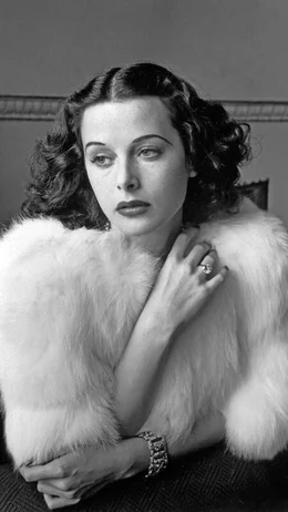 Portr&auml;tfoto von Hedy Lamarr f&uuml;r den Foto-Reporter Alfred Eisenstaedt.
