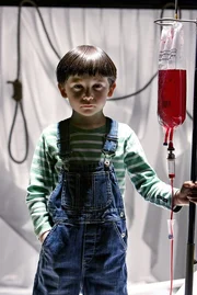 O-33 Damien's (Seamus Davey-Fitzpatrick) visit to a hospital portends more tragedy for the Thorn family.