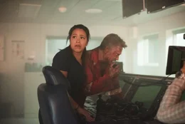 Andrea Fleytas (Gina Rodriguez), Jimmy Harrell (Kurt Russell)