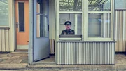 Eine Passkontrolleinheit im Wartehäuschen auf der Gedenkstätte "Deutsche Teilung Marienborn". (Weitere Bilder auf Anfrage) Eine Passkontrolleinheit im Wartehäuschen auf der Gedenkstätte "Deutsche Teilung Marienborn". (Weitere Bilder auf Anfrage)