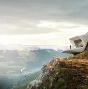 Wenn innovative Architektur vor spektakulärer Bergkulisse entsteht: Zaha Hadid und Reinhold Messner am Kronplatz; Eröffnung des Messner Mountain Museum (MMM Corones).