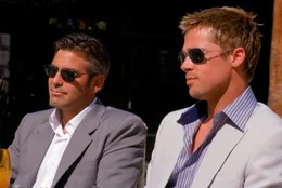 George Clooney (Danny Ocean), Brad Pitt (Dusty Ryan)